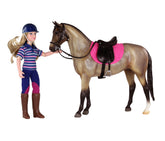 Breyer Classic English Horse And Rider Set